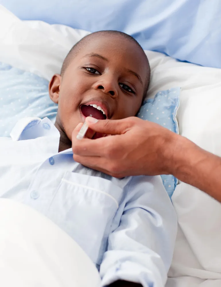 Caring for a sick child